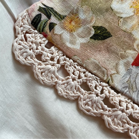 NWOT Zimmermann Wonderland floral-print wrapped linen skirt 0 - Picture 9 of 16